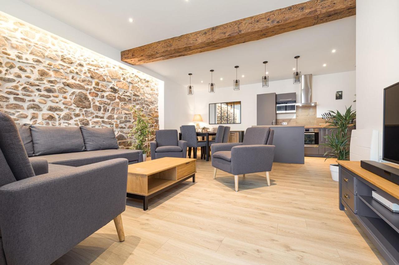 Apartament Design Et Charme, 100M2 Face A La Saone Lyon Zewnętrze zdjęcie